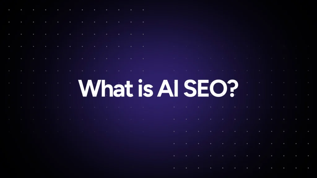 What is AI SEO
